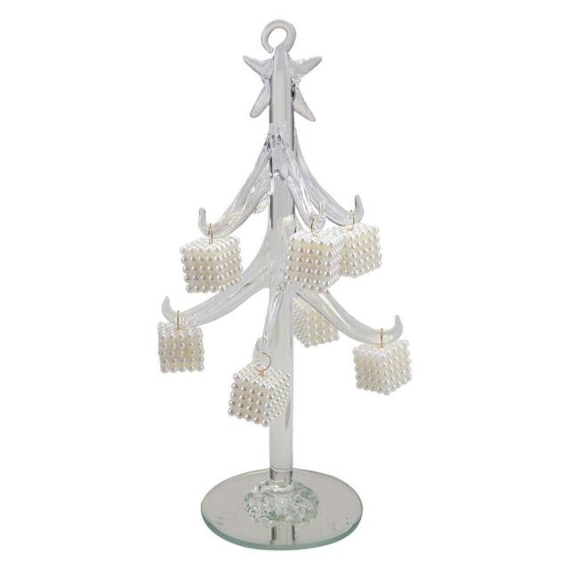 VFM e-Store Christmas Decoration 19cm x 8cm White X 1 - Size: 19 cm x 8 cm - image 1