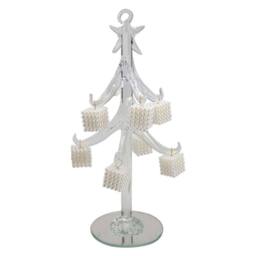 VFM e-Store Christmas Decoration 19cm x 8cm White X 1 - Size: 19 cm x 8 cm - thumbnail 1