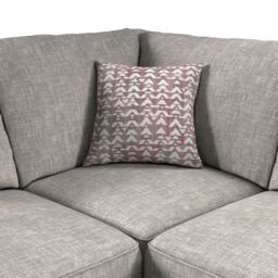 Furnishings For Less UK Hilliard Fullback L Shaped Fabric Corner Sofa Charcoal or Mist- Left Hand Facing in Beige - thumbnail 5