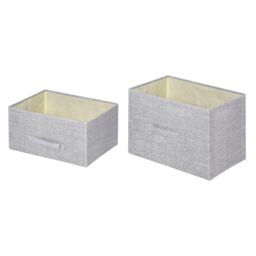 HOMCOM 5 Drawer Linen Basket Storage Unit Organisation with Shelf in Grey - thumbnail 7