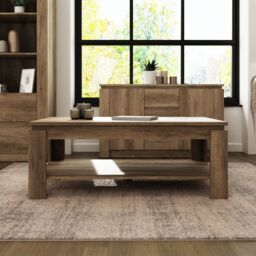 GFW Canyon Coffee Table in Light Oak