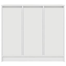 Berkfield Home Sideboard White 85x34x76 cm Engineered Wood - Size: 85 x 34 x 76 cm - thumbnail 6