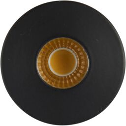 Loops Mini Recessed Downlight Fixture - 4W Warm White COB LED Driver - Matt Black - thumbnail 4
