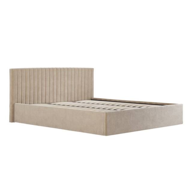 Lemon Pavilion Furniture Berlin Ottoman Super King Size Bed Frame (Pack of 2) - L213xW198xH89cm in Beige