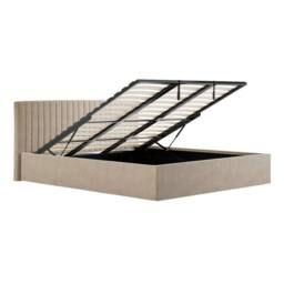 Lemon Pavilion Furniture Berlin Ottoman Super King Size Bed Frame (Pack of 2) - L213xW198xH89cm in Beige - thumbnail 3