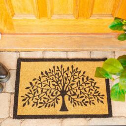 Nicola Spring Coir Door Mats - 60 x 40cm - Tree of Life - Set of 2 - Size: 40 cm x 60 cm - thumbnail 6