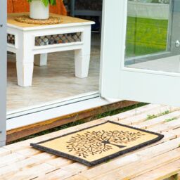 Nicola Spring Coir Door Mats - 60 x 40cm - Tree of Life - Set of 2 - Size: 40 cm x 60 cm - thumbnail 7