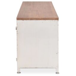 Berkfield Home TV Cabinet 120x30x40 cm White - Size: 120 x 30 x 40 cm - thumbnail 5