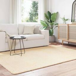 Berkfield Home Shaggy Rug High Pile NAVARRA Cream 160x230 cm Polyester - Size: Medium - thumbnail 3