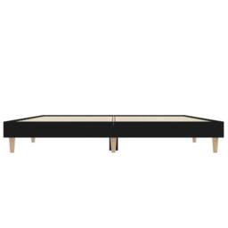 Berkfield Home Durable Bed Frame Black 120x190 cm Small Double Engineered Wood - thumbnail 6