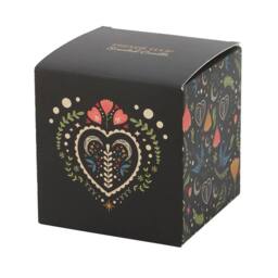 Something Different Midnight Bloom French Tulip Scented Candle in Black - thumbnail 3