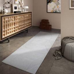 THE RUGS Villeroy & Boch 1906 Wool Rug Ursule Handwoven High Low Pile in White - Size: 120 cm x 170 cm - thumbnail 8