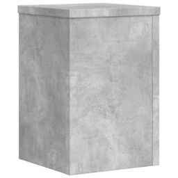 Berkfield Home Plant Stands 2 pcs Concrete Grey 20x20x30 cm Engineered Wood - Size: 20 x 20 x 30 cm - thumbnail 7