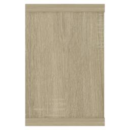 Berkfield Home Wall Cube Shelf 2 pcs Sonoma Oak 60x15x23 cm Engineered Wood in Brown - Size: 60 x 15 x 23 cm - thumbnail 6
