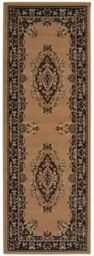 THE RUGS Maestro Collection Traditional Design Rug in Brown - 4470 B55 - Size: 67 cm x 200 cm - thumbnail 6
