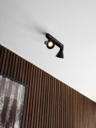Nordlux Modern Indoor Spot Light Black Metal GU10 Adjustable Head - Mains Powered, IP20 - thumbnail 2