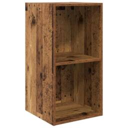 Berkfield Home Modern Wall-mounted with Storage 4 pcs Old wood Engineered wood in Brown - thumbnail 5