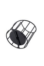 Living and Home Set of 2 Lantern Candle Holders in Black - thumbnail 5