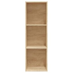Berkfield Home Book Cabinet/TV Cabinet Sonoma Oak 36x30x114 cm Engineered Wood in Brown - Size: 36 x 30 x 114 cm - thumbnail 5