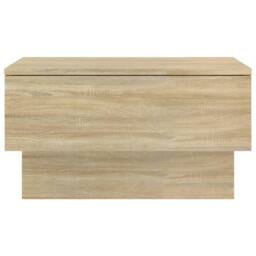 Berkfield Home Suitable Wall-mounted Bedside Cabinets 2 pcs Sonoma Oak in Light Brown - thumbnail 6