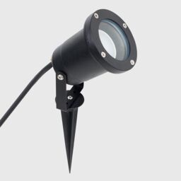 ValueLights Derwent Set of 8 Black Outdoor Ground Spike Light - thumbnail 2