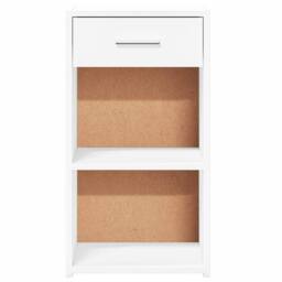 Berkfield Home Bedside Cabinets 2 pcs White 35x34x65 cm Engineered Wood - Size: 35 x 34 x 65 cm - thumbnail 6