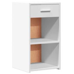 Berkfield Home Bedside Cabinets 2 pcs White 35x34x65 cm Engineered Wood - Size: 35 x 34 x 65 cm - thumbnail 4