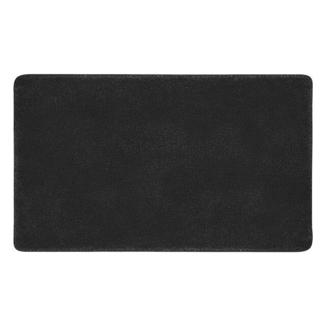 VOGREX Large Washable Non Slip Entrance Door Mat Dirt Trapper Rug in Black - Size: 50 cm x 80 cm - image 1