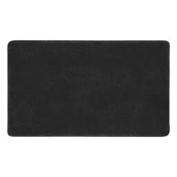 VOGREX Large Washable Non Slip Entrance Door Mat Dirt Trapper Rug in Black - Size: 50 cm x 80 cm - thumbnail 1