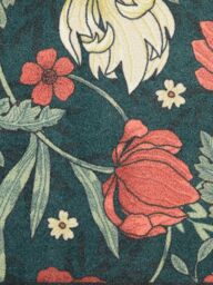 Artsy Mats William Morris Rose Indoor Washable Doormat 80x50cm in Green - Size: 50 cm x 80 cm - thumbnail 2