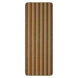 The Rug Shop UK Brown Striped 8mm Thick Rectangle Mat - Size: 67 cm x 100 cm - thumbnail 5
