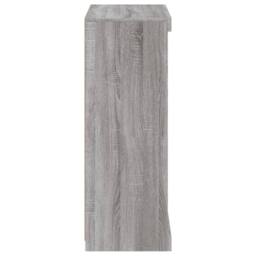 Berkfield Home Sideboard with LED Lights Grey Sonoma 60.5x37x100 cm - thumbnail 7
