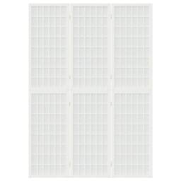 Berkfield Home Folding 3-Panel Room Divider Japanese Style 120x170 cm White - thumbnail 3
