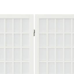 Berkfield Home Folding 3-Panel Room Divider Japanese Style 120x170 cm White - thumbnail 5