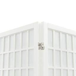 Berkfield Home Folding 3-Panel Room Divider Japanese Style 120x170 cm White - thumbnail 6