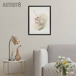"Artery8 Frederick Sander Dendrobium Venus & Cassiope Orchid Framed Canvas Art - Size: W12"" x H16""" - thumbnail 3