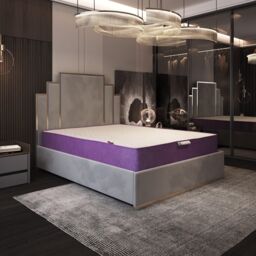 DS Living Reve Tanzanite Hybrid Gel-Flex Memory Foam Mattress in Grape - Size: Single - thumbnail 4