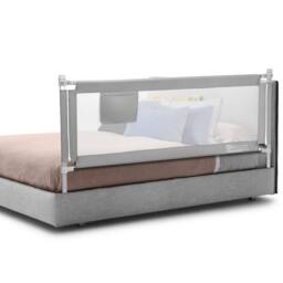 Gymax Bed Rail 200cm Long Toddler Safety Protection Guard Height Adjustable in Grey