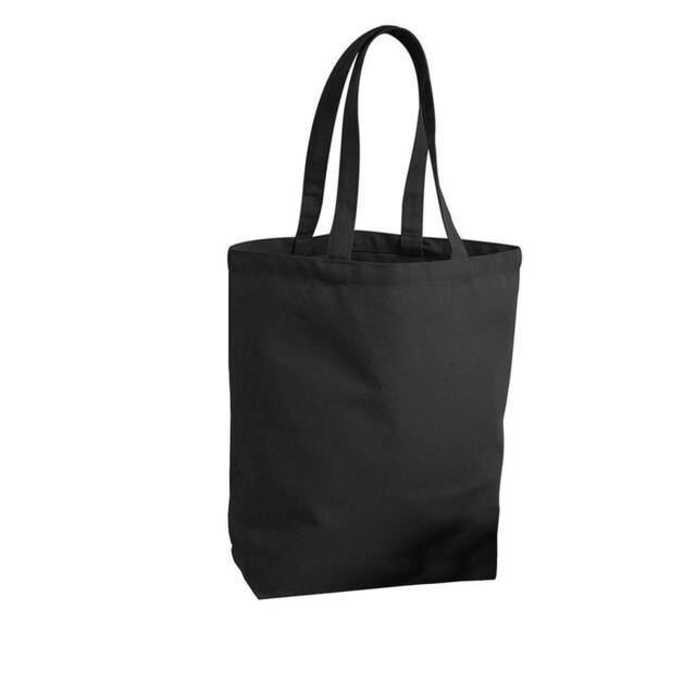 Westford Mill Plain Camden Shopper Shopping Bag (13 Litres) in Black - image 1
