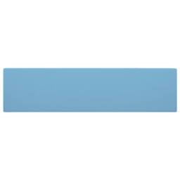 Berkfield Home Full Bathroom Sink with Overflow Ceramic Light Blue in Baby Blue - thumbnail 4