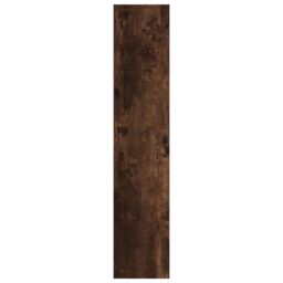 Berkfield Home Wall Shelf Smoked Oak 90x16x78 cm Engineered Wood in Brown - Size: 90 x 16 x 78 cm - thumbnail 5