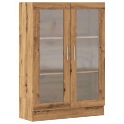 Berkfield Home Book Cabinet Artisan Oak 82.5x30.5x115 cm Engineered Wood in Brown - thumbnail 2