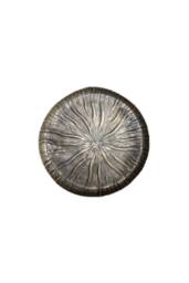 KDMD Antique Gold Eros Lily Plate Dia34cm - thumbnail 1