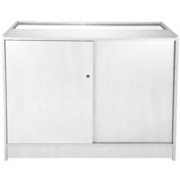 Monstershop K1200 Retail Product Display Cabinet - Brilliant White - thumbnail 3