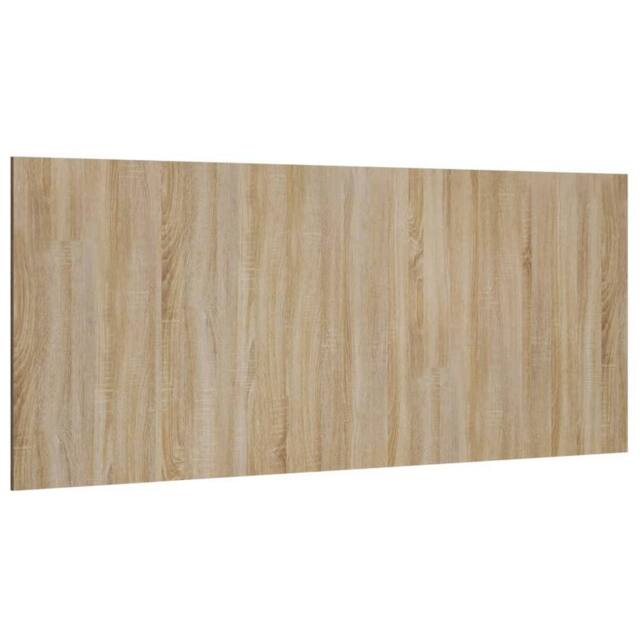 Berkfield Home Bed Headboard Sonoma Oak 200x1.5x80 cm Engineered Wood in Brown - image 1