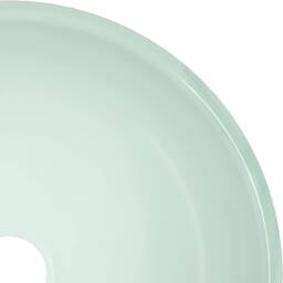 Berkfield Home Modern Basin Tempered Glass 30x12 cm White - thumbnail 4