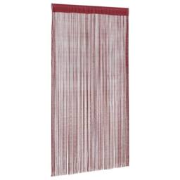 Berkfield Home String Curtains 2 pcs 140x250 cm Burgundy