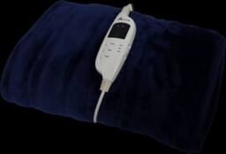 Alivio Premium Electric Heated Blanket with 7 Heat Levels & 9 Timer Modes in Dark Navy - Size: 130 cm x160 cm - thumbnail 9