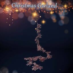 VFM e-Store Christmas Glitter Leaves Garland Decoration 150cm x 15cm Gold X 1 - Size: 150 cm x 15 cm - thumbnail 3