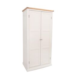 Cabinet Bits Castelli 2 Door Wardrobe Chrome Knob in Off-White - thumbnail 2